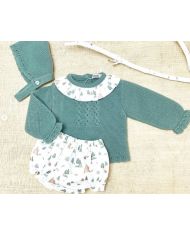 Conjunto 3 piezas Babidu VERDE LIQUEN 41801