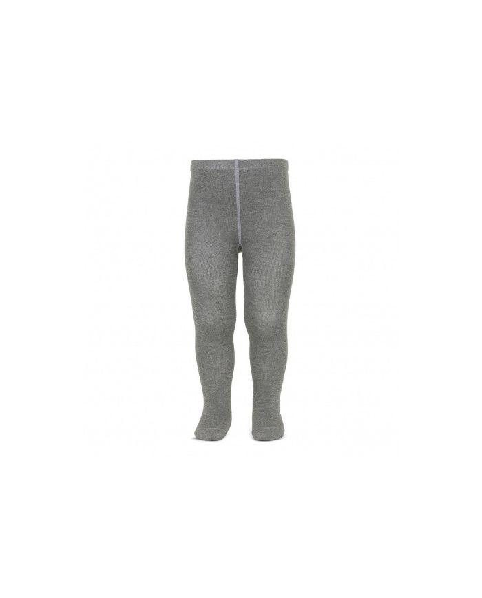 Leotardos básicos punto liso GRIS CLARO 2019/1