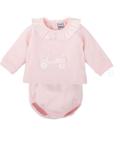 Conjunto felpado 2 piezas ROSA Babidu 41128