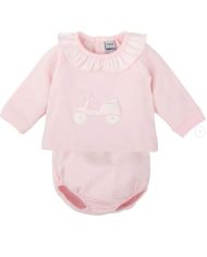 Conjunto felpado 2 piezas ROSA Babidu 41128