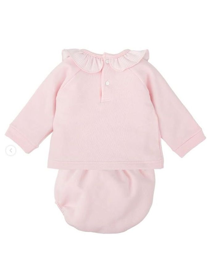 Conjunto felpado 2 piezas ROSA Babidu 41128