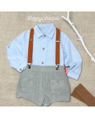 Conjunto bebé niño 3 piezas Del Sur 1874