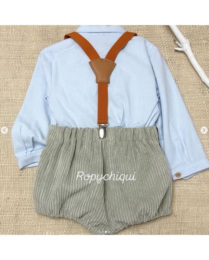 Conjunto bebé niño 3 piezas Del Sur 1874