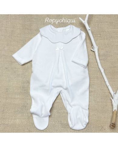 Pelele tundosado cuello pique 19