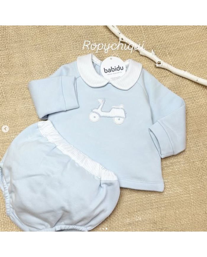 Conjunto felpado 2 piezas Babidu 40128