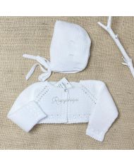 Rebeca corta Invierno BLANCO