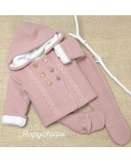 Conjunto 2 piezas camisa bambula C7017