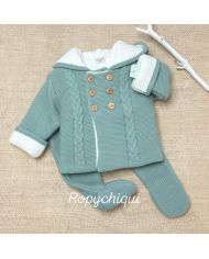 Conjunto 2 piezas camisa bambula C7017