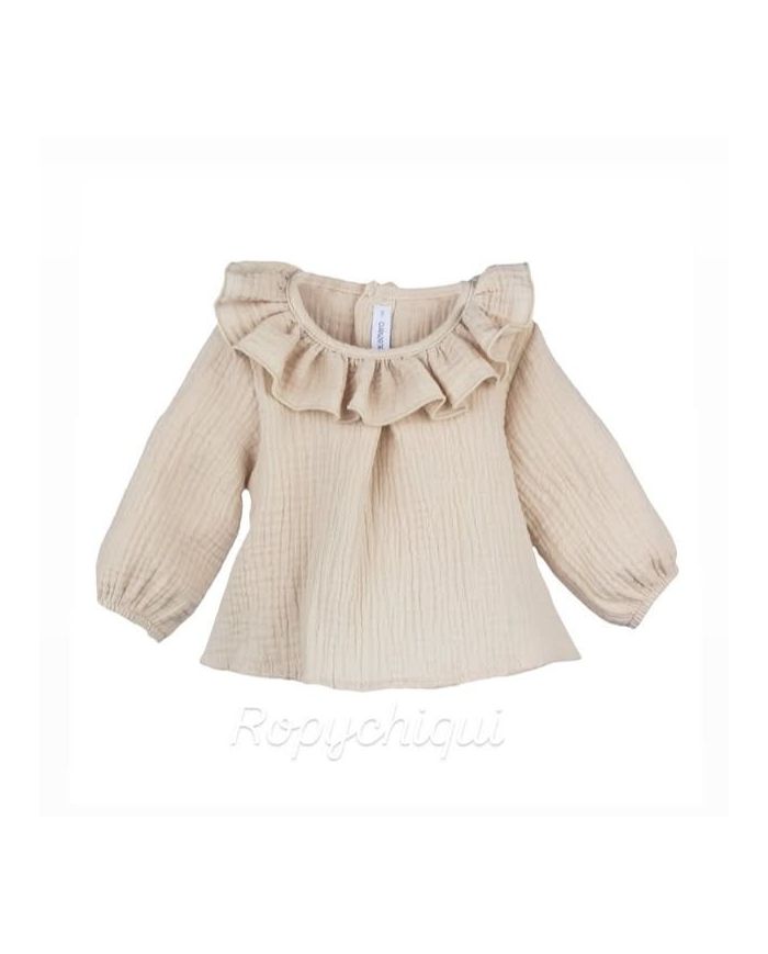 Camiseta Estena Bambula Cuello Calamaro 15038N