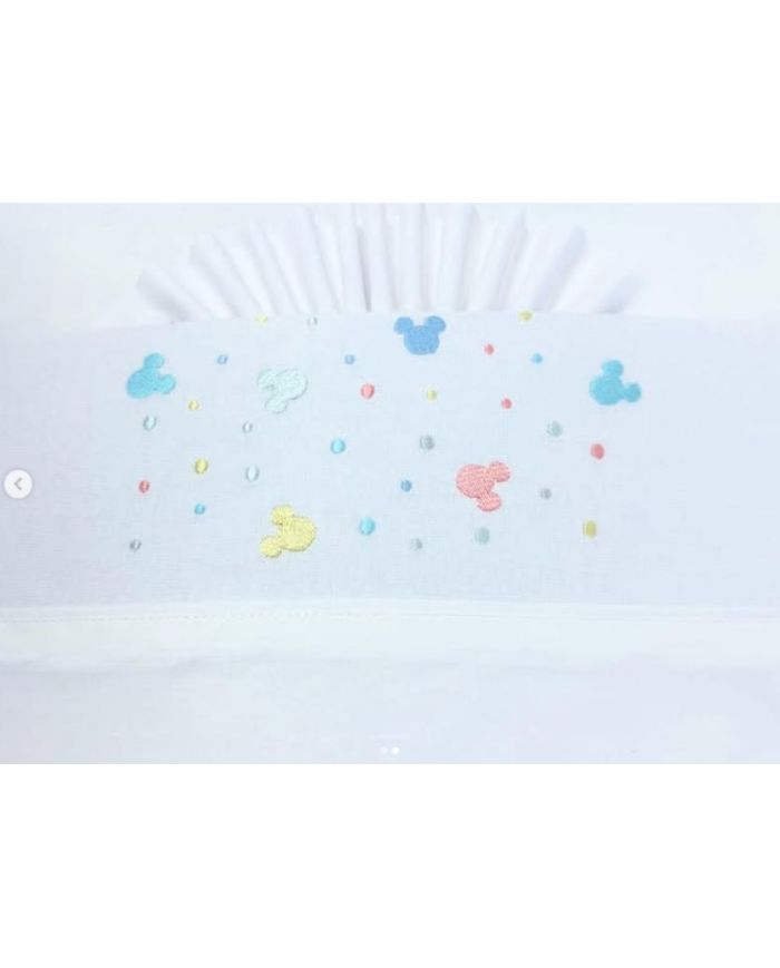 Tríptico de coche franela 100% algodón 40x80 cm 1000