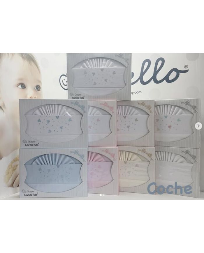 Tríptico de coche franela 100% algodón 40x80 cm 1000