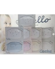 Tríptico de coche franela 100% algodón 40x80 cm 1000