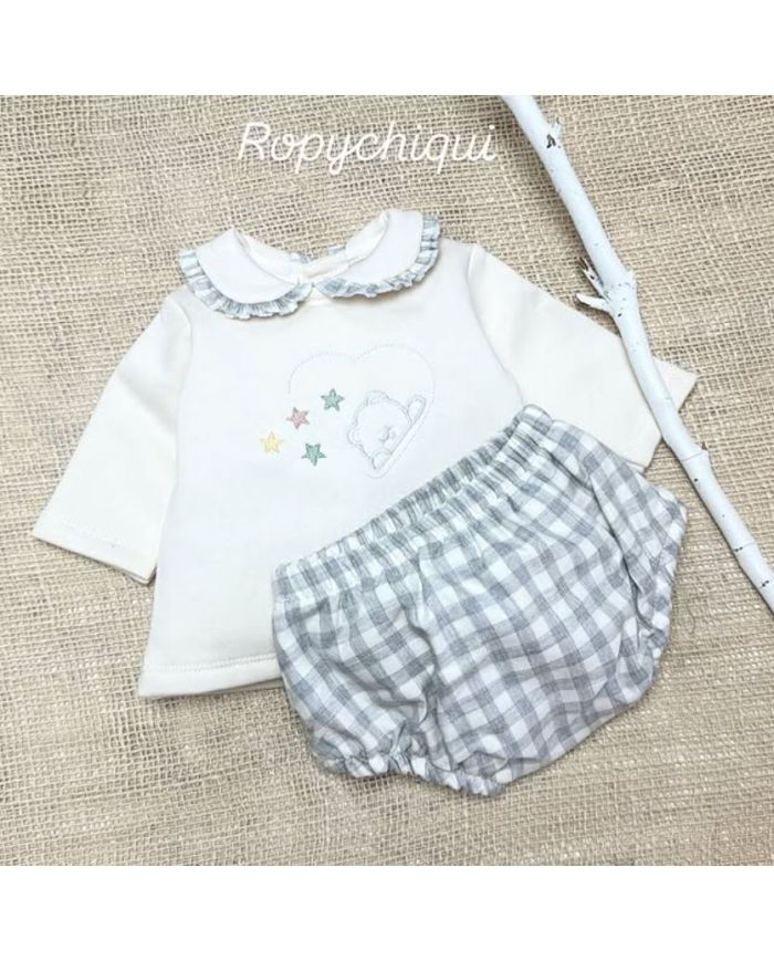 Conjunto 2 piezas sudadera felpa y pololo forrado 513