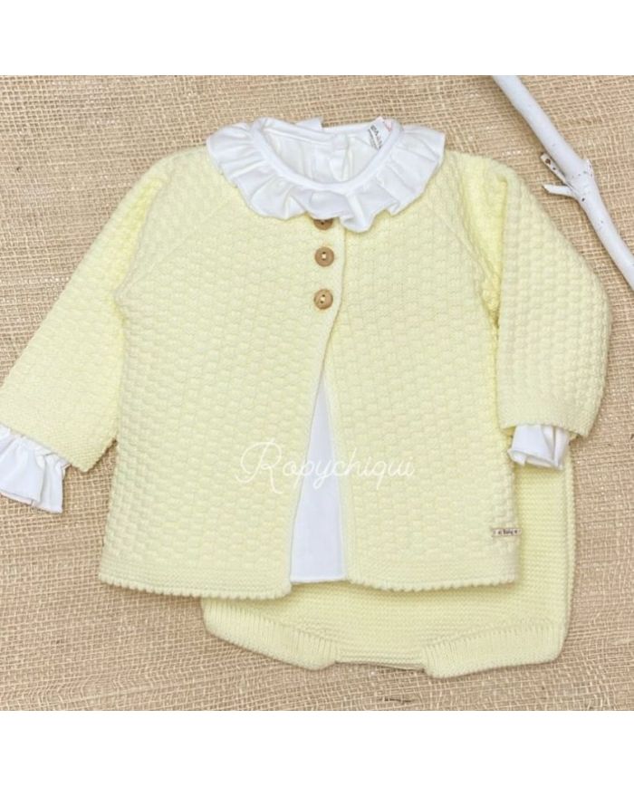 Oferta Conjunto 3 piezas, pololo, camisa y chaqueta C5042🔴