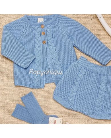 Conjunto 2 chaqueta y braga C5046