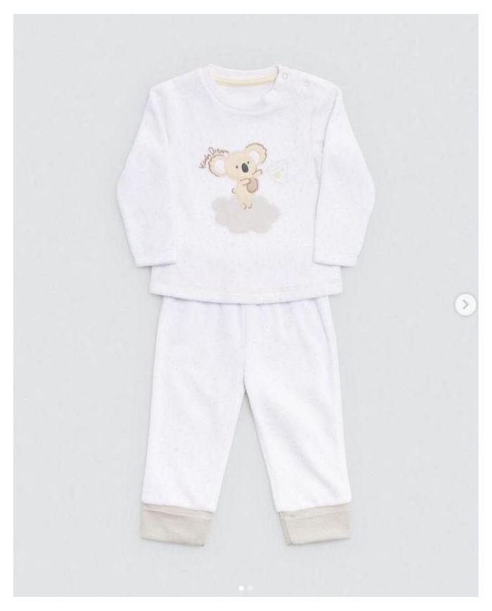 Conjunto / pijama tundosado Ysabel Mora 25610