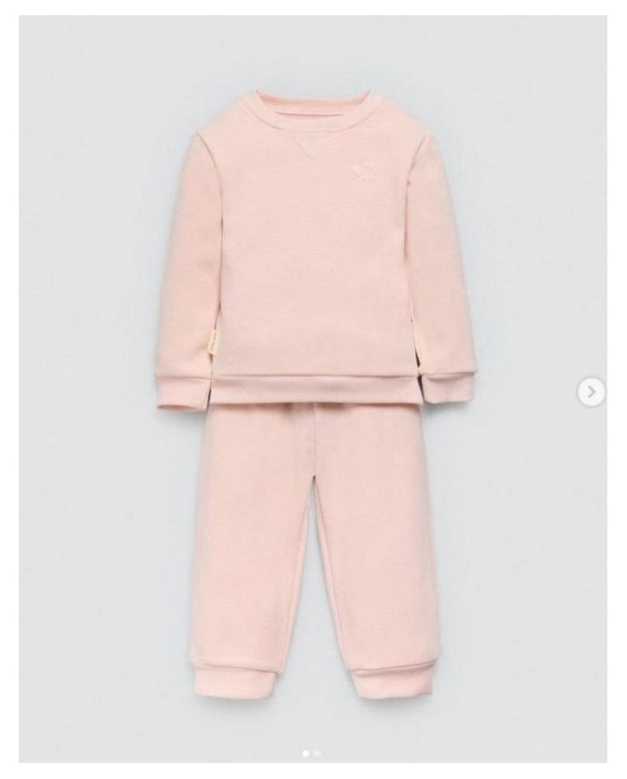 Conjunto / pijama afelpado Conejo Ysabel Mora 25612