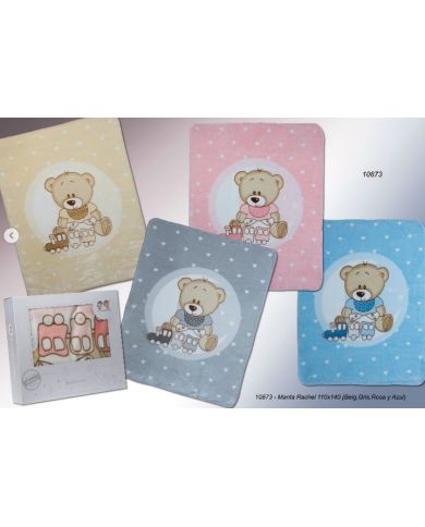 Manta cuna 110 x 140 cm 10873