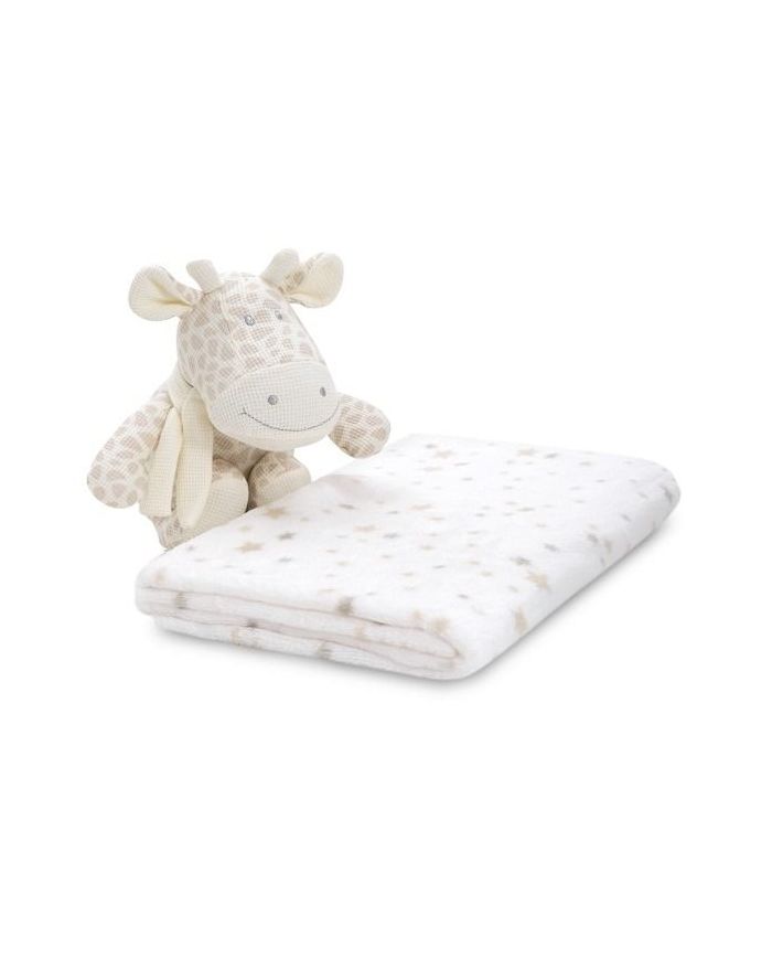 Set Peluche y manta Jirafa Interbaby PE023