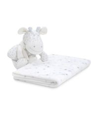 Set Peluche y manta Jirafa Interbaby PE023