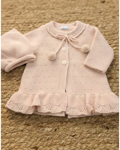 Abrigo punto doble con capota Mac Ilusion 9497