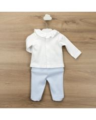 Conjunto bebé cuello volante Babidu 57171