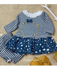 Oferta Conjunto Vestido y braga Tony Bambino 25619🔴