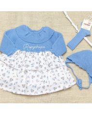 Oferta Conjunto Vestido y capota Tony Bambino 28675🔴