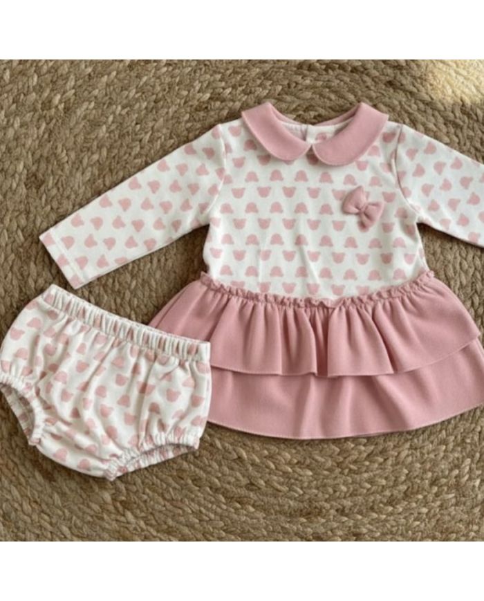 Oferta Conjunto Vestido y braga felpa Tony Bambino 25611🔴