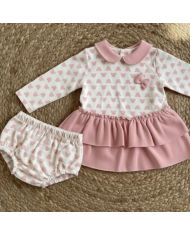 Oferta Conjunto Vestido y braga felpa Tony Bambino 25611🔴