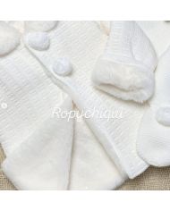 Oferta Abrigo con pelo y capucha Tony Bambino 30268🔴