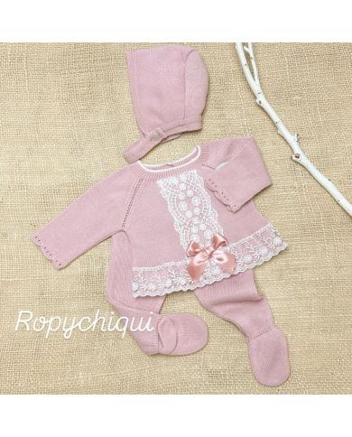 Conjunto bebé 3 piezas C8007