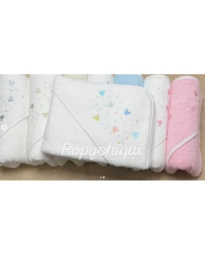 Capa de baño rizo americano 1x1 m14