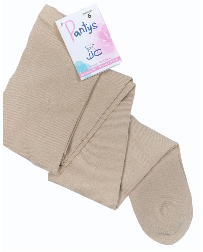 Leotardos lisos de algodón JC "no hace bolas" TOPO