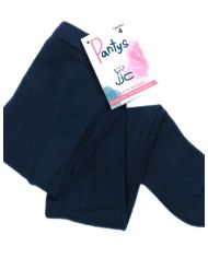 Leotardos lisos de algodón JC "no hace bolas" MARINO