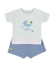 Conjunto bermudas y camiseta Babybol (percha) 160835