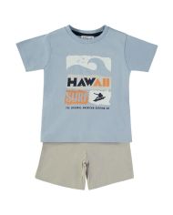 Conjunto bermudas y camiseta Babybol niño (percha) 162301