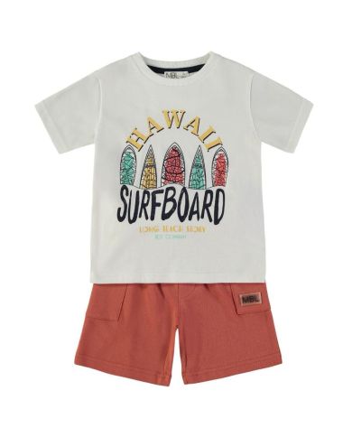 Conjunto bermudas y camiseta Babybol niño (percha) 162300