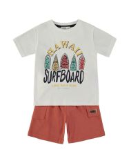 Conjunto bermudas y camiseta Babybol niño (percha) 162300