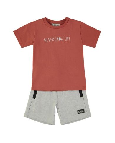 Conjunto bermudas y camiseta Babybol niño (percha) 162310