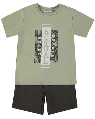 Conjunto bermudas y camiseta Babybol niño (percha) 162308