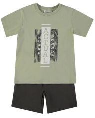 Conjunto bermudas y camiseta Babybol niño (percha) 162308