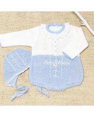 Conjunto pelele y capota 1713
