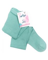 Leotardos lisos de algodón JC "no hace bolas" CLOROFILA