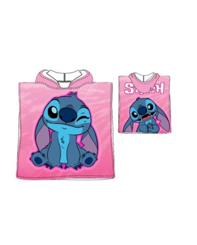 Poncho playa microfibra Stitch EZ78135.E00
