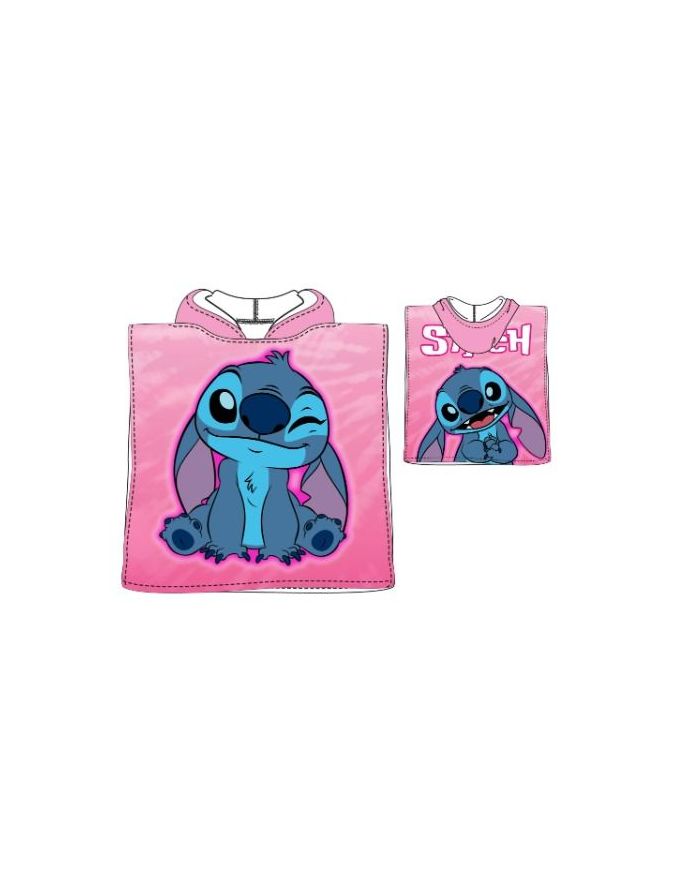 Poncho playa microfibra Stitch EZ78135.E00