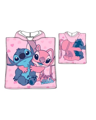 Poncho playa microfibra Stitch EZ78136.E00