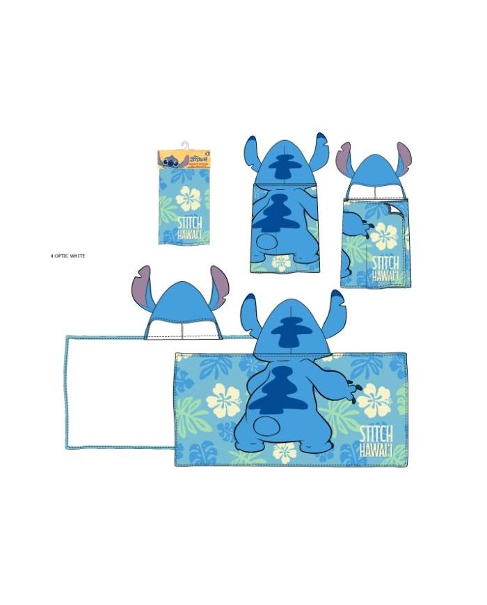 Toalla playa microfibra Stitch EZ18220