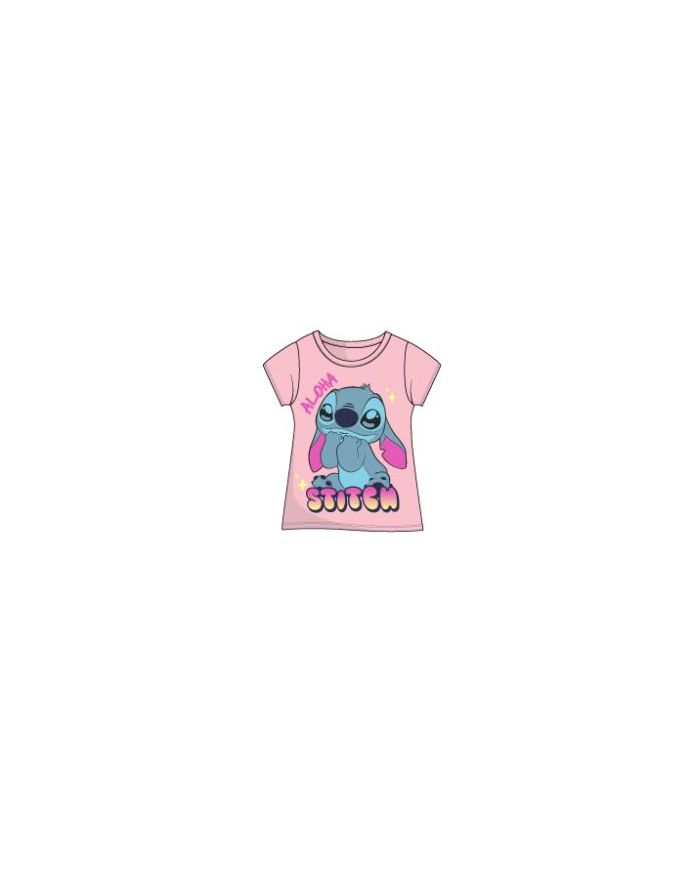 Camiseta manga corta Stitch EZ10056.LPINK