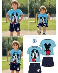 Camiseta manga corta Mickey EZ10163.AZUL